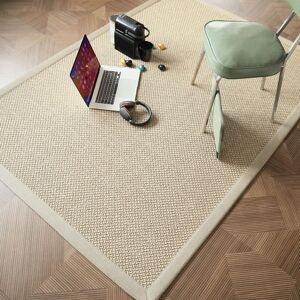 200x290 Tapis naturel en Sisal - Slow ficelle lin - Ganse lin naturel