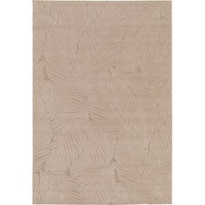 80x150 Tapis exterieur et interieur en relief - Lauria - Beige