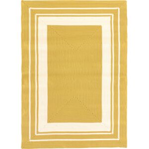 200x290 Tapis imitation fibres naturelles exterieur et interieur - Provence - Jaune safran