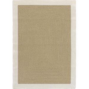 160x230 Tapis imitation fibres naturelles extérieur et intérieur - Provence - Aspect jute