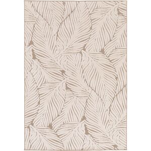 160x230 Tapis exterieur et interieur en relief - Lauria - Creme