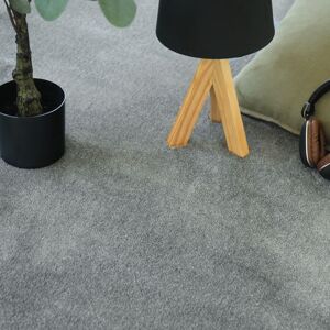 Tapis sur mesure doux Hypnose Gris acier