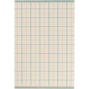 120x170 Tapis d'extérieur ou d'intérieur vintage - Félix - Pastel multicolore