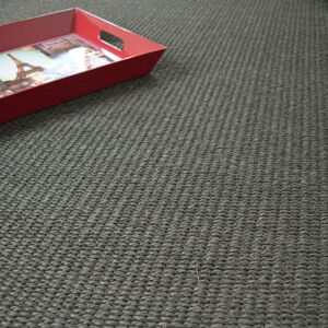 Tapis sur mesure Sisal - Quintana - Anthracite