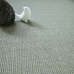 Tapis sur mesure Sisal Yucatan - Gris acier