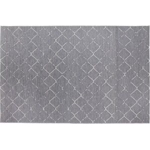 ZAGO Tapis polypropylene gris fonce 200 x 290 cm Bronx