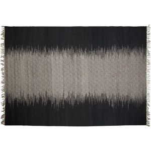 ZAGO Tapis 100% laine noir 240 x 170 cm Shade