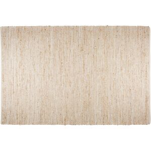 Maisons du Monde Grand tapis en coton tisse beige 200x300cm