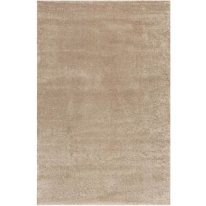 Esprit Tapis uni intemporel beige sable pour salon/chambre 200x133