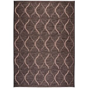 Deladeco Tapis design en polypropylène gris 80x150 - Publicité