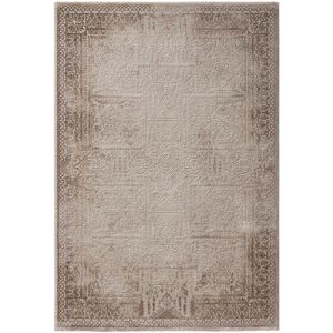 AlloTapis Tapis ethnique vintage en polyester beige 160x230 Beige 230x1x160cm