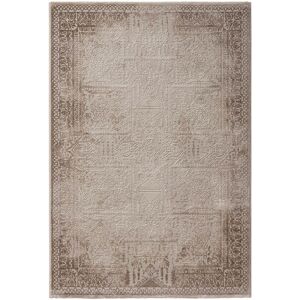 Tapis ethnique vintage en polyester beige 160x230 Beige 230x1x160cm