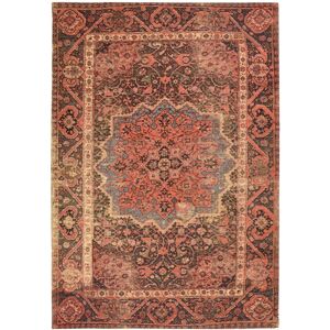 Tom Tailor Tapis d'orient vintage tissé plat rouge 075x140 cm Rouge 140x1x75cm