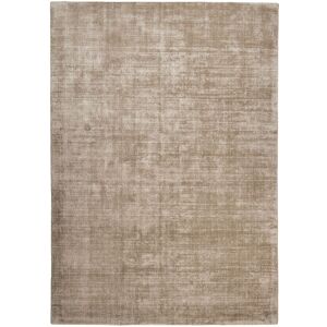 Tom Tailor Tapis elegant doux et brillant en viscose beige 140x200