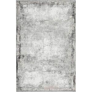 Wecon Home Tapis tissé fin Vintage beige gris pour salon, chambre 340x240 Beige 240x340x240cm