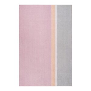 Esprit Tapis rayé design en polyester rose 80x150 Rose 150x1x80cm