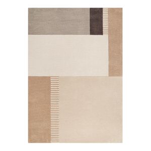 Esprit Tapis geometrique design en polyester beige 130x190