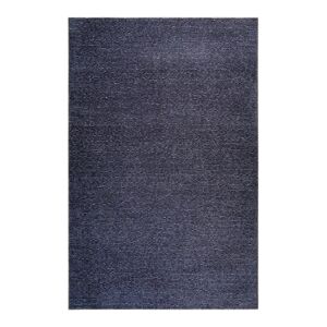Esprit Tapis raye design en polyester bleu 130x190