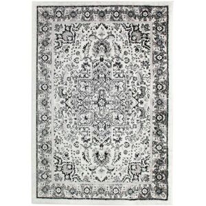 The Deco Factory Tapis imprime medaillon vintage blanc creme 133x190