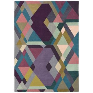 Ted Baker Tapis salon 250x350 cm tufte main en laine violet