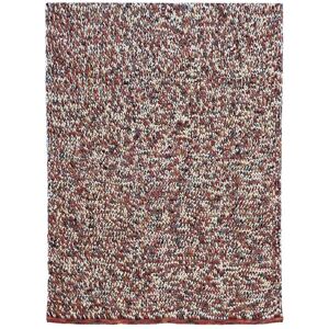 Brink & Campman Tapis salon 250x350 cm tisse en laine bordeaux