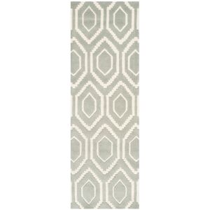 Safavieh Tapis de salon interieur en gris & ivoire, 69 x 213 cm Gris 215x1x70cm