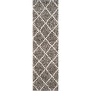 Safavieh Tapis de salon interieur en gris & ivoire, 69 x 244 cm