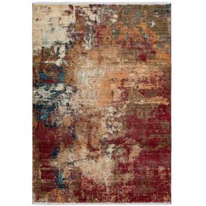 Un amour de tapis Tapis salon MEDELLO LL Rouge 120x170 en polypropylène doux et soyeux