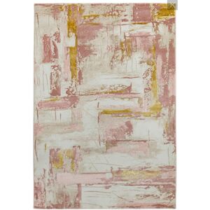 Novatrend Tapis de salon moderne rose 160x230 cm Rose 160x0x230cm