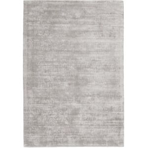 Novatrend Tapis moderne en soie argent 200x290 cm Argent 200x0x290cm