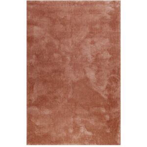 Esprit Tapis poils longs tufté saumon cognac 120x170 Rose 120x170x120cm