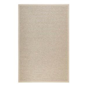 Esprit Tapis exterieur tisse plat motif gris et beige 80x300