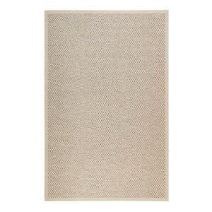 Esprit Tapis exterieur tissé plat motif gris et beige 80x300 - Publicité