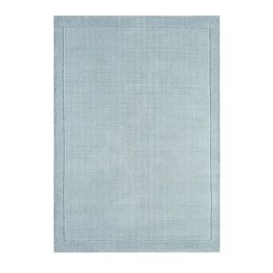 Novatrend Tapis tufté main en laine bleu gris 160x230 cm Bleu 160x0x230cm