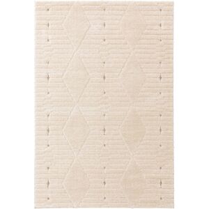 Benuta Tapis a poils longs creme/beige 200x290