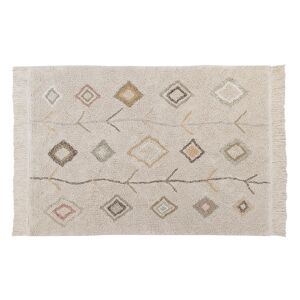 Lorena Canals Tapis coton lavable terre 140x200cm Multicolore 200x1x140cm