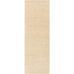 Benuta Tapis de couloir en laine creme 70x200