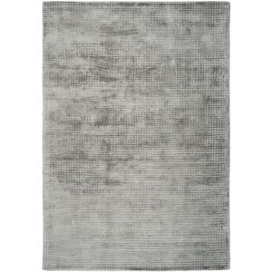 Novatrend Tapis moderne fait main en viscose argent 200x290 cm