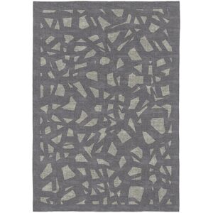 Rodier Tapis decoratif en coton impression digital gris 140x200 cm