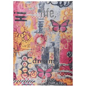 Gino Falcone Tapis salon tisse plat - multicolore 160x230 cm