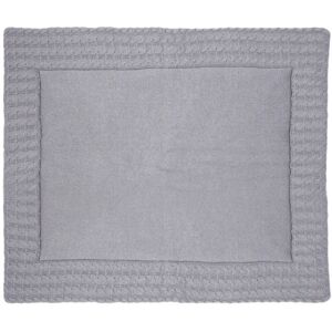 Kindsgut Tapis de parc pour bebe tapis de jeu en coton gris