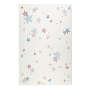 Esprit Tapis enfant ciel étoilé blanc pastel avec relief 80x150 - Publicité