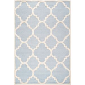 Safavieh Tapis de salon interieur en bleu clair & ivoire, 183 x 274 cm Bleu 275x1x185cm