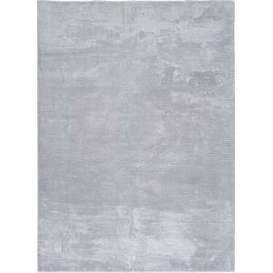 Unitrama Tapis uni argenté 120X170 cm