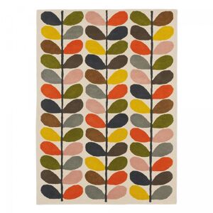 Orla Kiely Tapis salon 120x180 cm tufte main en laine multicolore Multicolore 180x12x120cm
