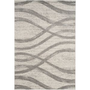 Safavieh Tapis de salon interieur en crème & gris, 155 x 229 cm Gris 230x1x155cm