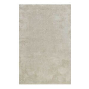 Wecon Home Tapis poils longs douces microfibre gris beige 80x150 - Publicité