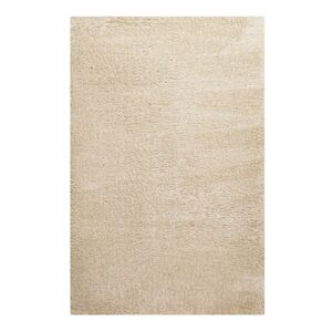Wecon Home Tapis confort poils longs mats (50 mm) beige 200x200 Beige 200x200x200cm