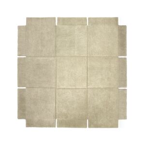 Design House Stockholm Tapis Basket Tissus beige 180x180 cm Beige 180x1x180cm