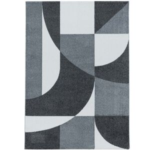 STUDIO DECO Tapis géométrique gris 120x170cm